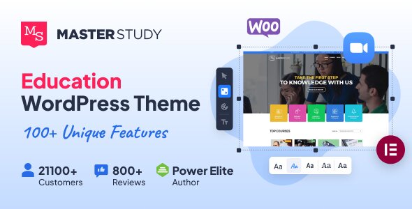 Masterstudy WordPress Theme v4.8.90 Nulled