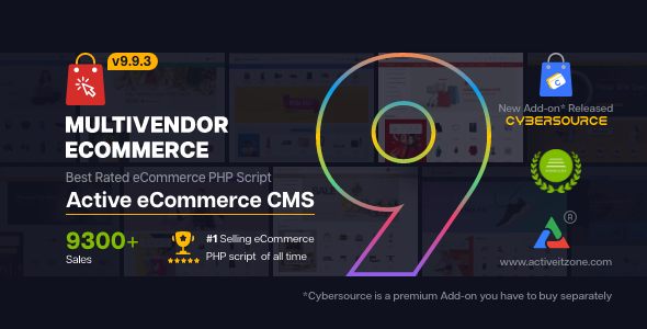 Active eCommerce CMS Nulled v9.9.3 + Addons Free Download